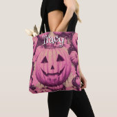 Monogram Pink Pumpkin Halloween Tasche (Von Nahem)