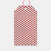Monogram Playing Card Hochzeitskollektion Geschenkanhänger (Rückseite)