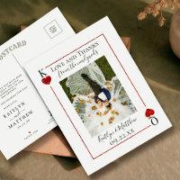 Monogram Playing Card Wedding Collection Vielen Da