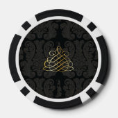 Monogram, Poker-Chip der Klasse Royal Style Pokerchips (Rückseite)