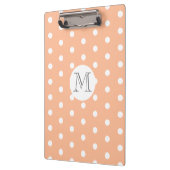 Monogram Polk-a-dot Klemmbrett (Links)