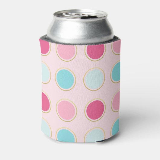 Monogram Polka Dot Dosenkühler (Kanne Rückseite)