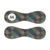 Monogram Pop Art Hintergrund Baseball (Paneele)