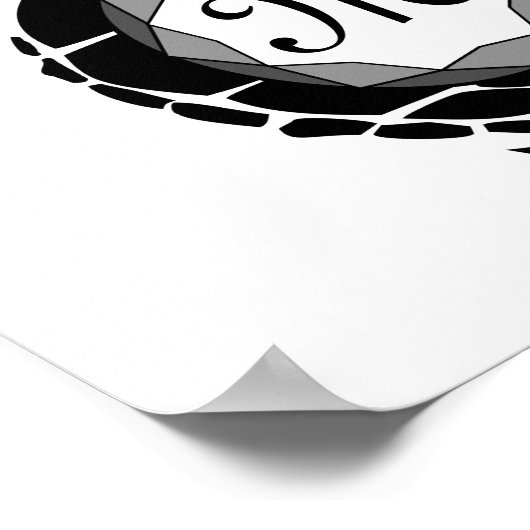 Monogram Poster (Ecke)