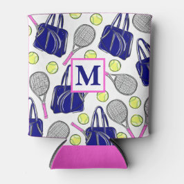 Monogram Preppy Tennis Navy Dosenkühler