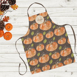 Monogram Pumpkin-Patch Schürze