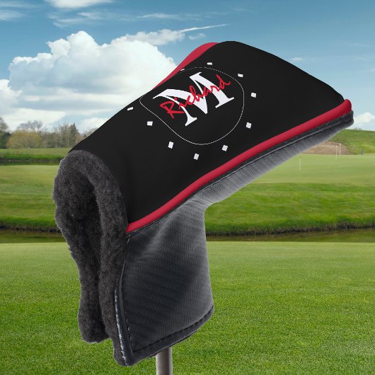 Monogram Putter Cover Golf Headcover