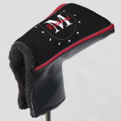Monogram Putter Cover Golf Headcover (3/4 Vorderseite)