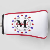 Monogram Putter Cover Golf Headcover (Vorderseite)