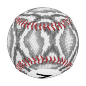 Monogram Python Schlangenhautmuster Baseball (Rückseite)