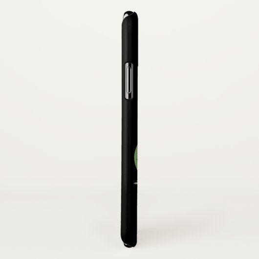 Monogram Q Lavendel Eucalyptus Case-Mate iPhone Hülle (Hinten/Rechts)