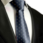 Monogram-Quote für graue Individuelle Name Krawatte