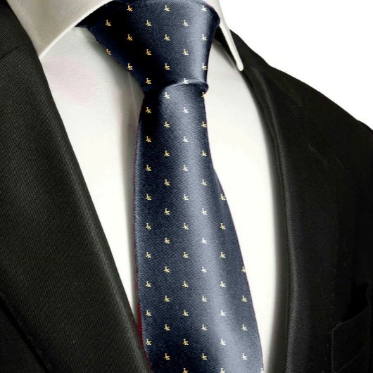 Monogram-Quote für graue Individuelle Name Krawatte