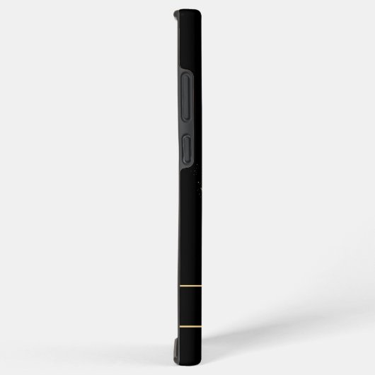 Monogram R golden individuelle Name rote Rose schw Samsung Galaxy Hülle (Rechte Seite)