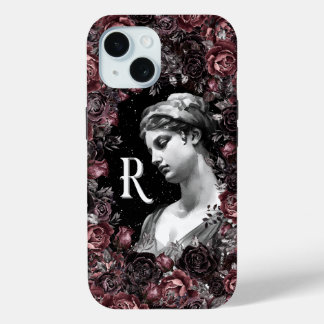 MONOGRAM R GREEK ROMAN CELESTITIAL GODESS ART Case-Mate iPhone HÜLLE