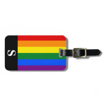 Monogram Rainbow Lesbian Gay Bisexual Transgender