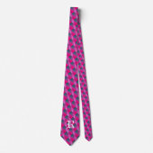 MONOGRAM RASPBERRY NECK TIE KRAWATTE (Vorderseite)