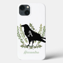 Monogram Raven Spirit Animal Personalisiert Case-Mate iPhone Hülle