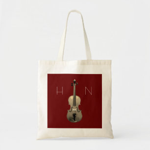 Monogram Red Classic Music Violin Tragetasche