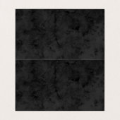 Monogram Red Gray Muster Moderner Berater Visitenkarten (Innenseite Aufgefaltet)