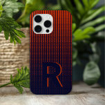 Monogram Red Halftone Modern Initial Personalisier Case-Mate iPhone Hülle<br><div class="desc">Monogram Red Halftone Modern Initial Personalisiert iPhone Case zeichnet sich durch ein einfaches,  modernes,  rotes Halbtonpunktmuster aus,  das in der modernen Schrifttyp-Typografie mit einem Monogramm darunter versehen ist. Perfekt als Geschenk für Weihnachten,  Geburtstag,  Vatertag und vieles mehr. Designed by ©2024 Evco Studio www.zazzle.com/store/evcostudio</div>
