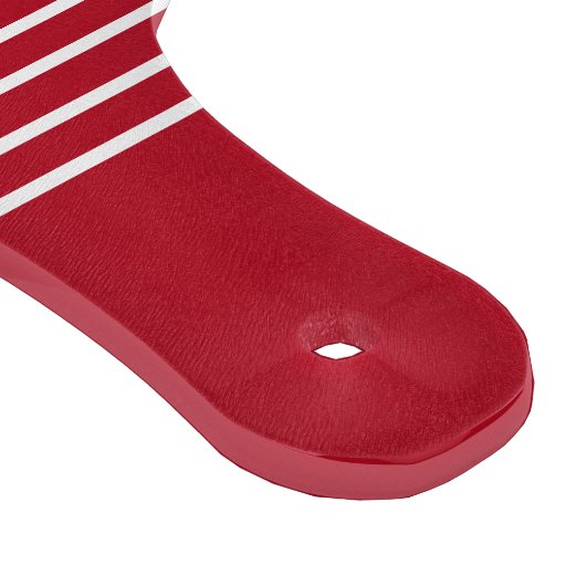 Monogram Red White Crab Nautic Cutting Board Schneidebrett (Ecke)