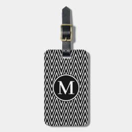 Monogram RF Black Steve Zickzack Gepäckanhänger