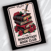 Monogram Romantasy Book Club Reading Journal Notizblock