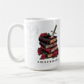 Monogram Romantasy Bookbook Lover Kaffeetasse (Links)