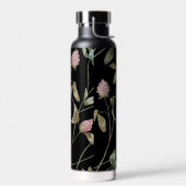 Monogram-Rose der modernen Wildblume Große Klee Trinkflasche (Links)