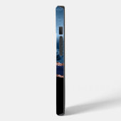 Monogram Rose Gold Agate Case-Mate iPhone Hülle (Rückseite / Links)