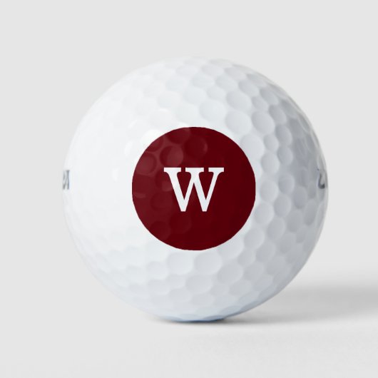 Monogram Rosewood Classic Golfball (Vorderseite)