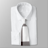 Monogram Rustic Chic Kariert Neck Tie Krawatte (Gebunden)