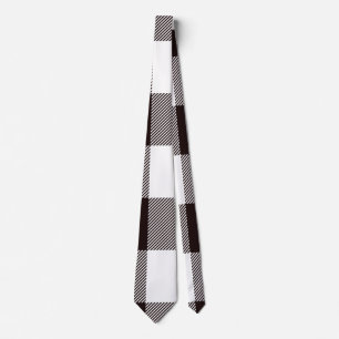 Monogram Rustic Chic Kariert Neck Tie Krawatte