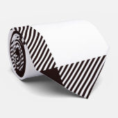 Monogram Rustic Chic Kariert Neck Tie Krawatte (Gerollt)