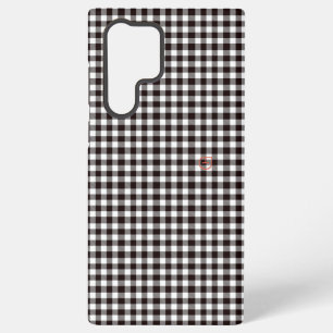 Monogram Rustic Chic Karo Samsung Galaxy Hülle