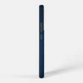 Monogram Rustic Dark Blue Samsung Galaxy Hülle (Rechte Seite)