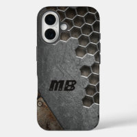 Monogram Rustic Grunge Masculine Personalisiert