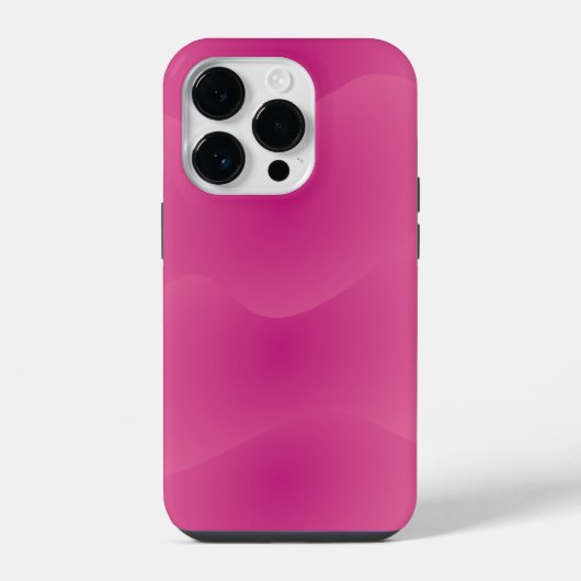 Monogram Rustic Pink Teal iPhone Hülle (Rückseite)