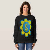 Monogram S Colorful Flower Sweatshirt (Vorne ganz)