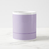 Monogram S in Beautiful Scroll Typografy Jumbo-Tasse (Vorderseite)