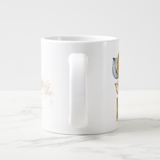 Monogram "S" Jumbo Tasse Soup Ice Cream (Rückseite)