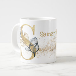 Monogram "S" Jumbo Tasse Soup Ice Cream