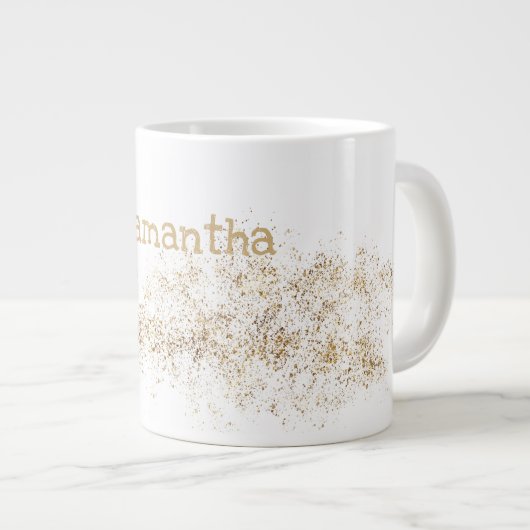 Monogram "S" Jumbo Tasse Soup Ice Cream (Vorderseite Rechts)