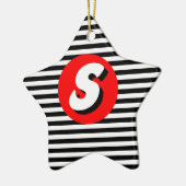 Monogram S. Keramikornament (Links)