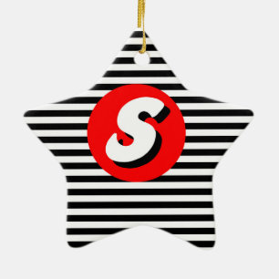Monogram S. Keramikornament