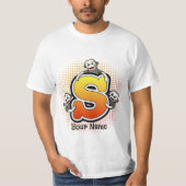 Monogram S Sock Monkey T - Shirt (Vorderseite)