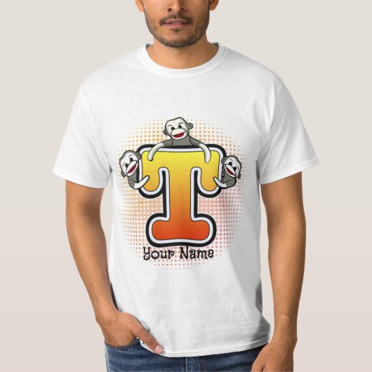 Monogram S Sock Monkey T - Shirt (Vorderseite)