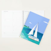Monogram Sailboat Ocean Seaview 8.5x11 Planer (Anzeige)
