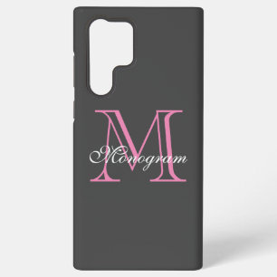 Monogram Samsung Galaxy S22 Ultra Case Hülle